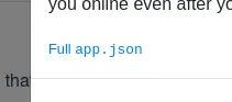 Full app.json