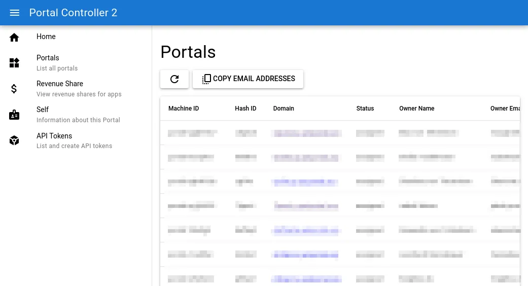 Portal Controller App